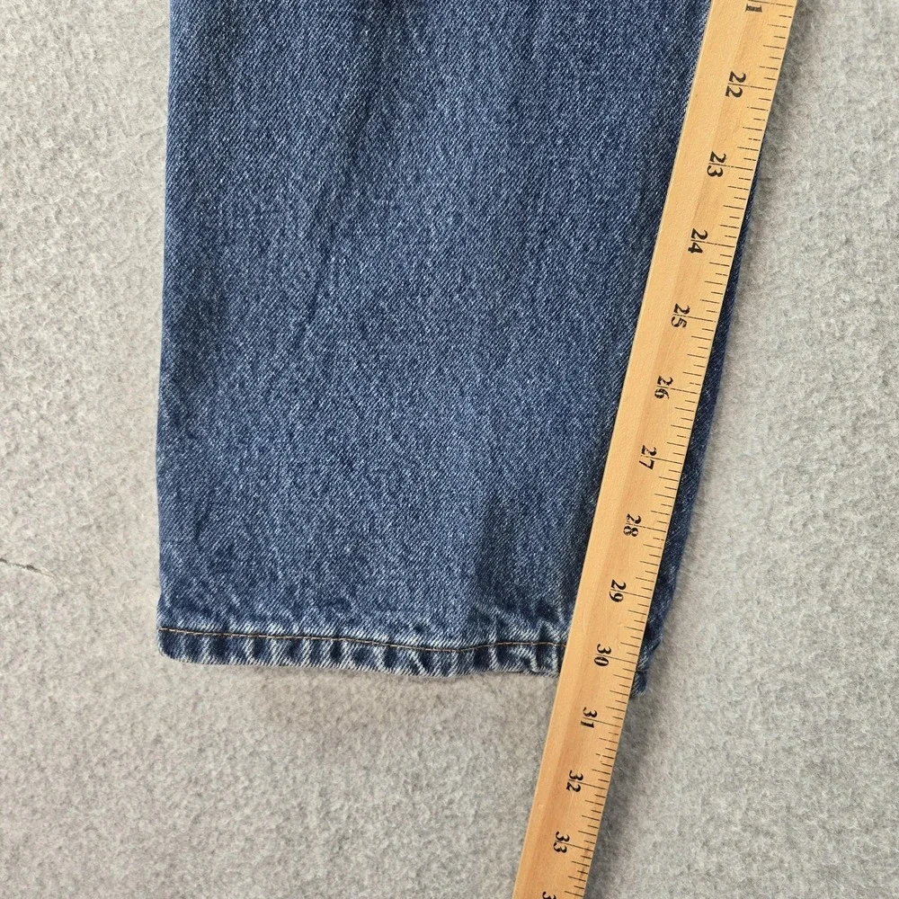 Levis Jeans Mens 24x30 Blue Straight‎ Regular Vintage Made In USA Medium Wash